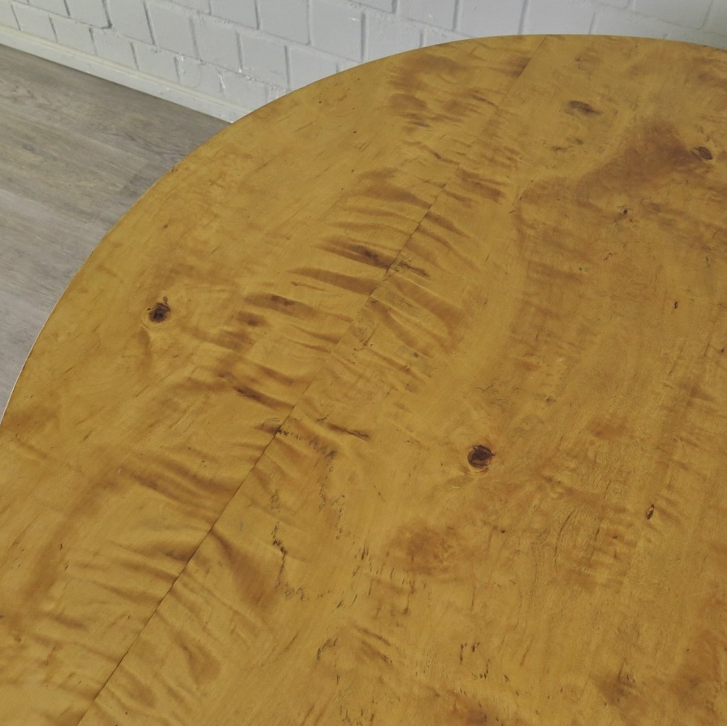Tisch Beistelltisch Biedermeier 1830 Birke