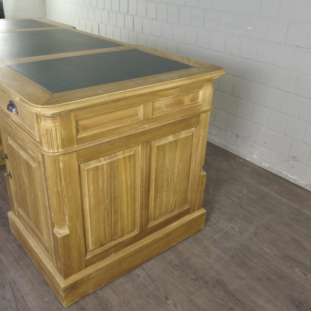 Schreibtisch Teakholz 1,80 m