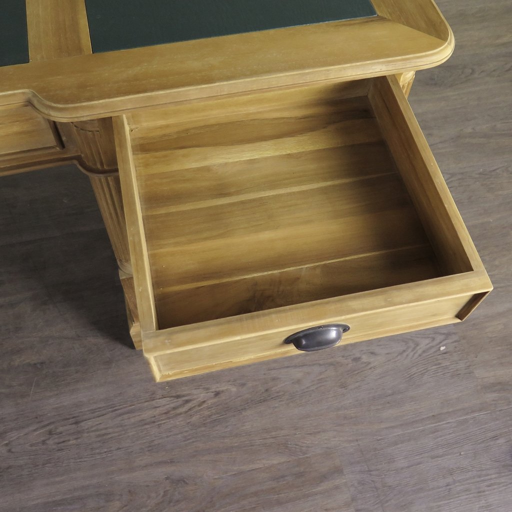 Schreibtisch Teakholz 1,80 m