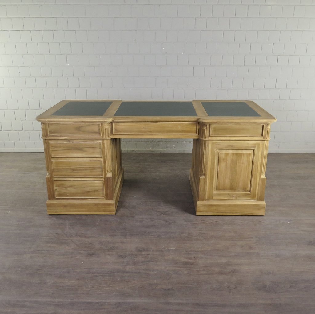 Schreibtisch Teakholz 1,80 m
