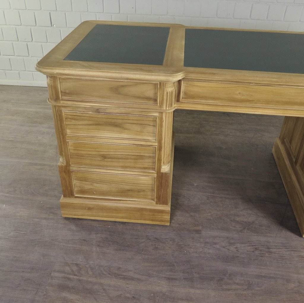 Schreibtisch Teakholz 1,80 m