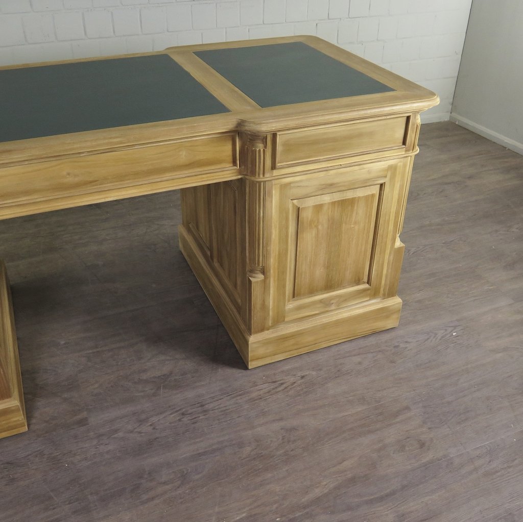 Schreibtisch Teakholz 1,80 m