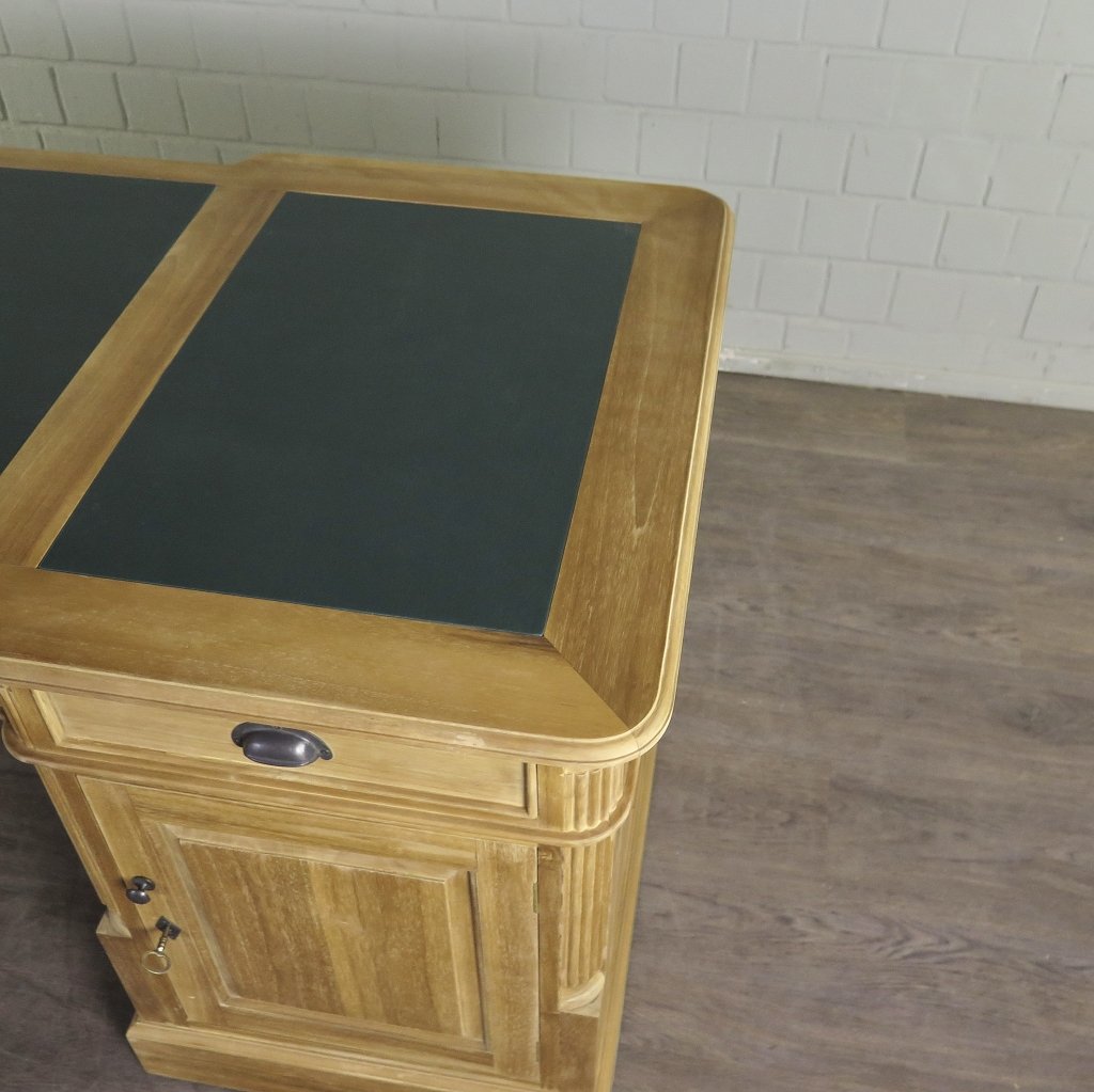 Schreibtisch Teakholz 1,80 m