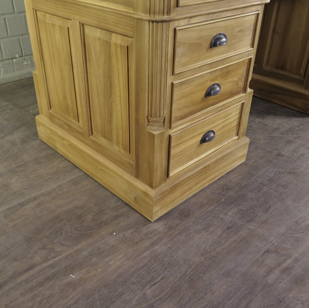 Schreibtisch Teakholz 1,80 m
