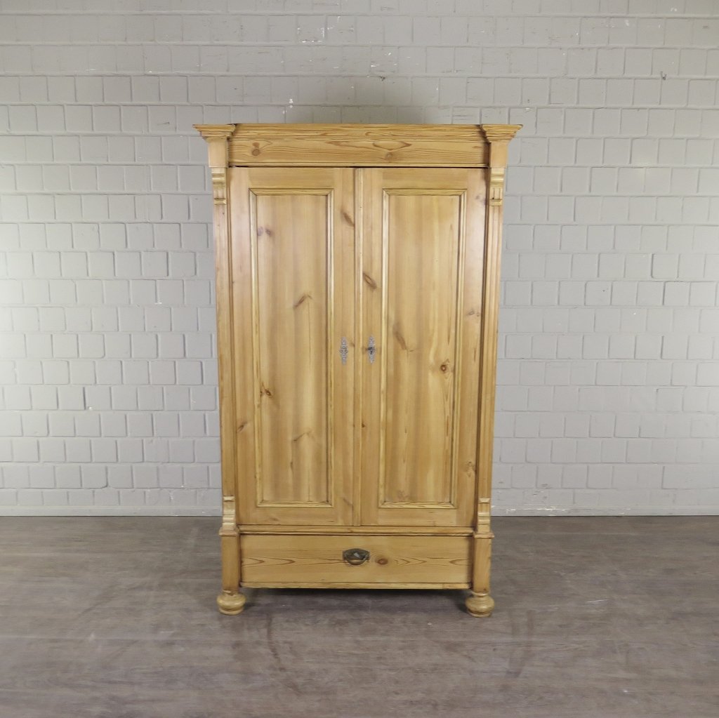 Schrank Kleiderschrank Gründerzeit 1880 Kiefer