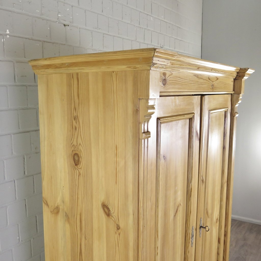 Schrank Kleiderschrank Gründerzeit 1880 Kiefer