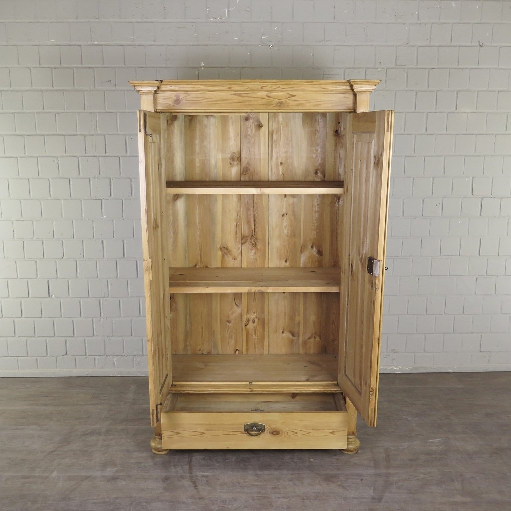 Schrank Kleiderschrank Gründerzeit 1880 Kiefer