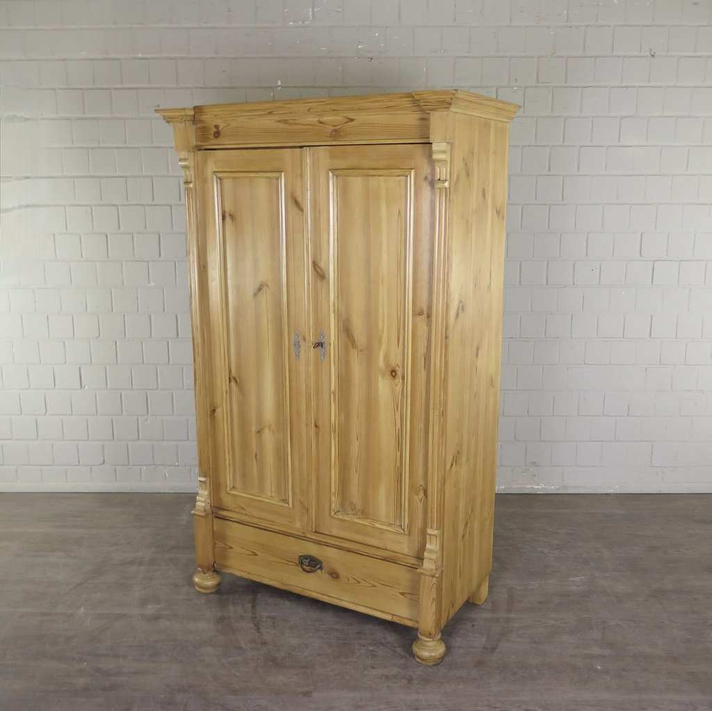 Schrank Kleiderschrank Gründerzeit 1880 Kiefer