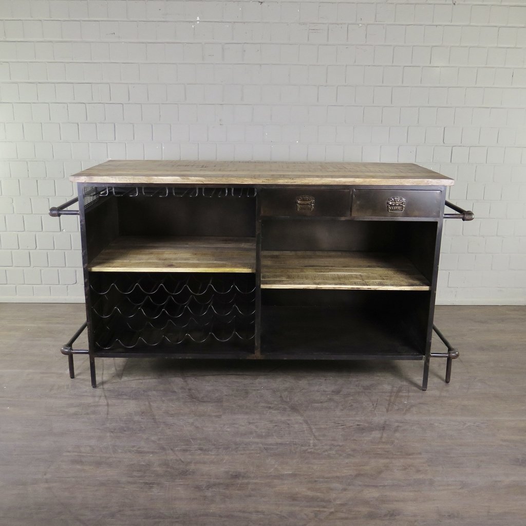 Theke Tresen Aktenschrank Optik 2,07 m