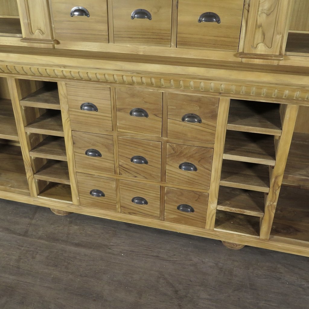 Regal Schrank Bella Teakholz 2,74 m