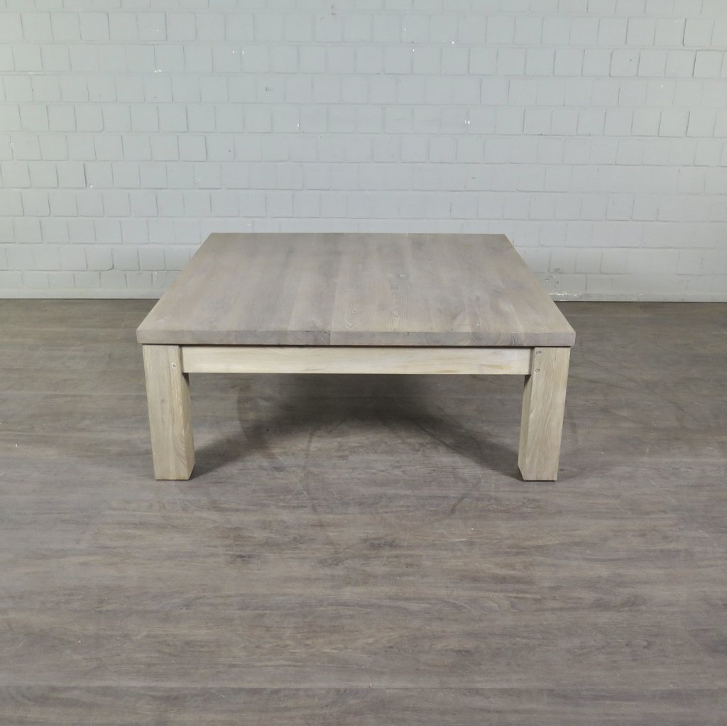 Couchtisch Wohnzimmertisch Eiche 1,18 m x 1,18 m