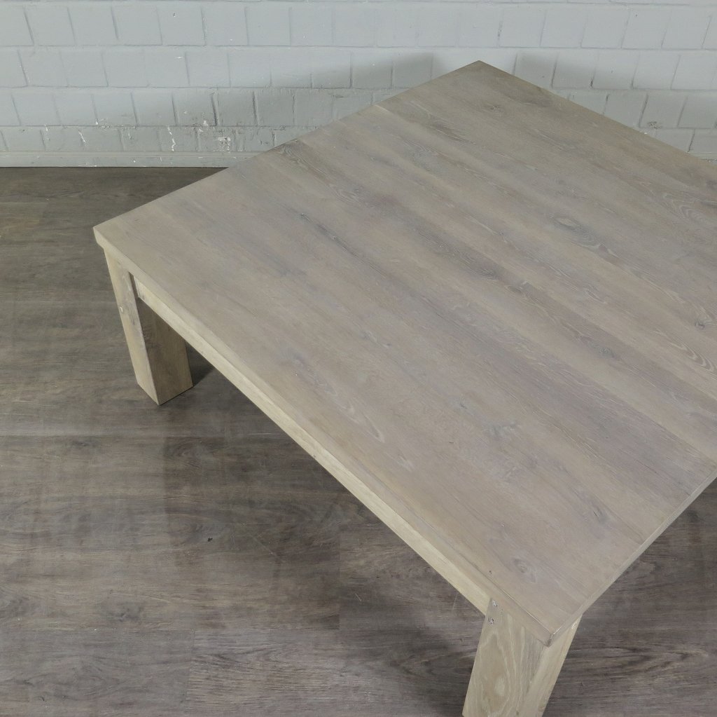 Couchtisch Wohnzimmertisch Eiche 1,18 m x 1,18 m