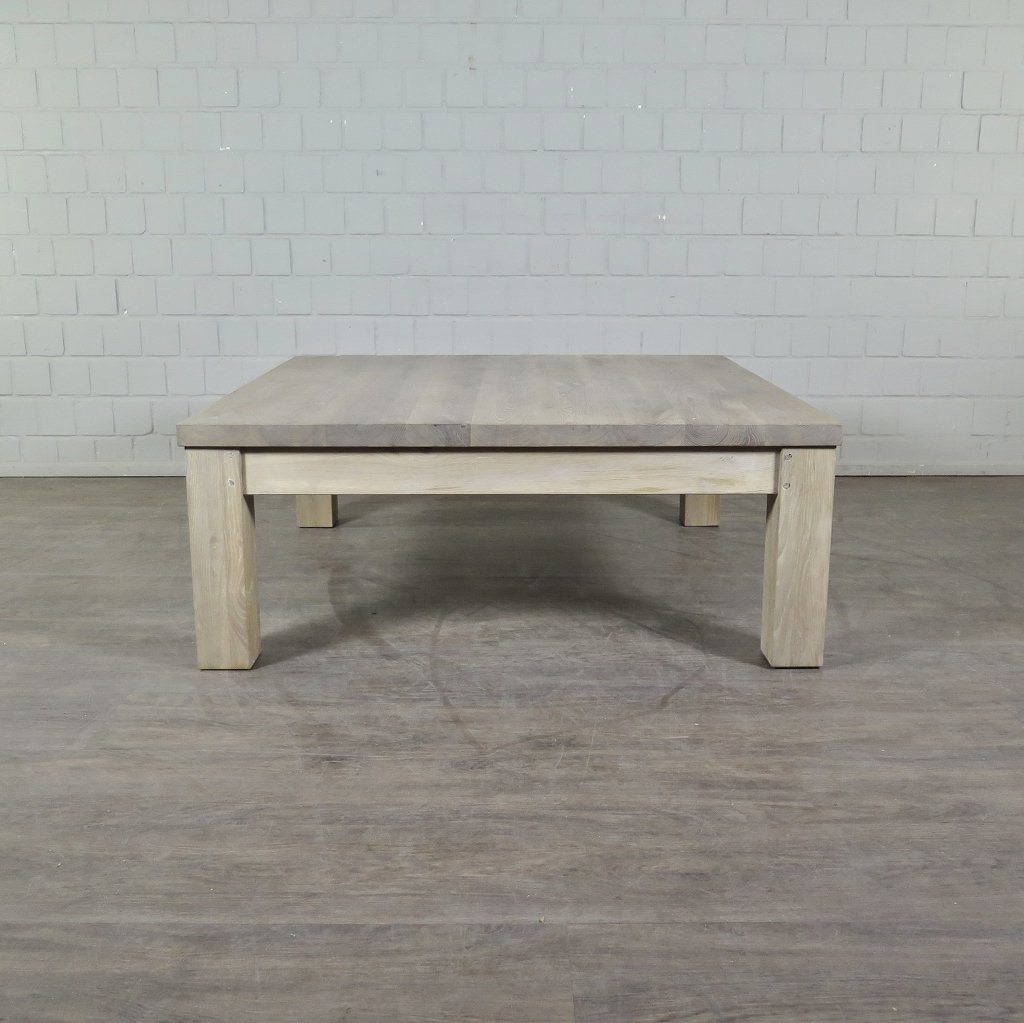Couchtisch Wohnzimmertisch Eiche 1,18 m x 1,18 m