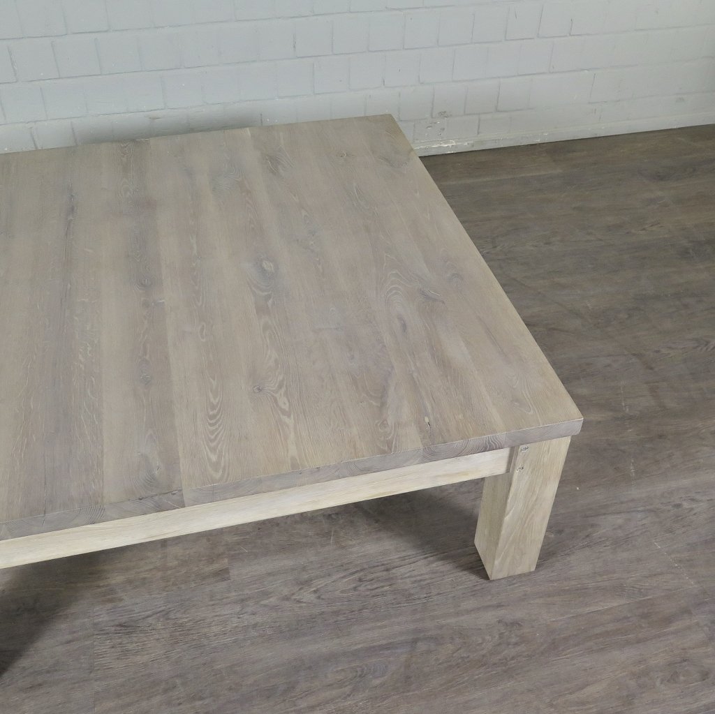 Couchtisch Wohnzimmertisch Eiche 1,18 m x 1,18 m