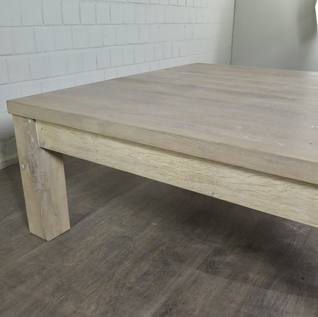 Couchtisch Wohnzimmertisch Eiche 1,18 m x 1,18 m