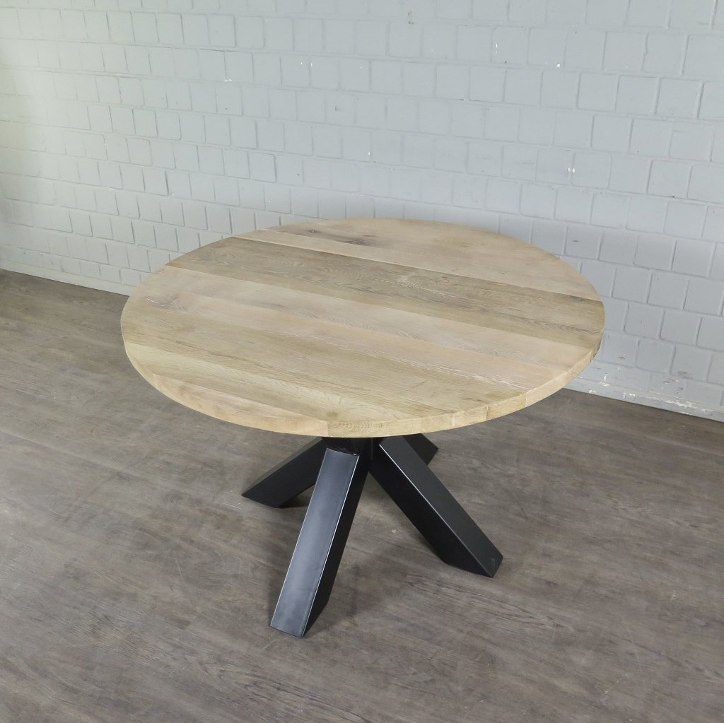 Esstisch Tisch Eiche Ø 1,20 m