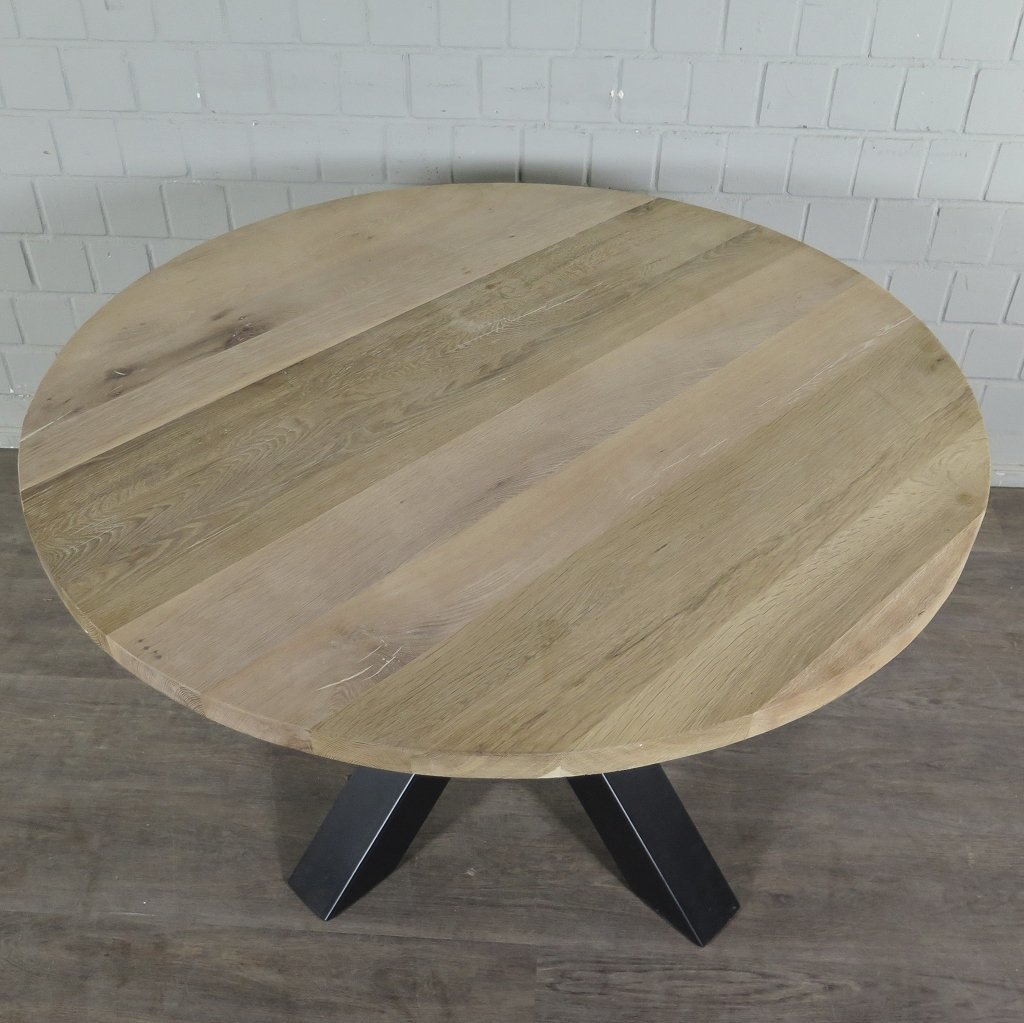 Esstisch Tisch Eiche Ø 1,20 m