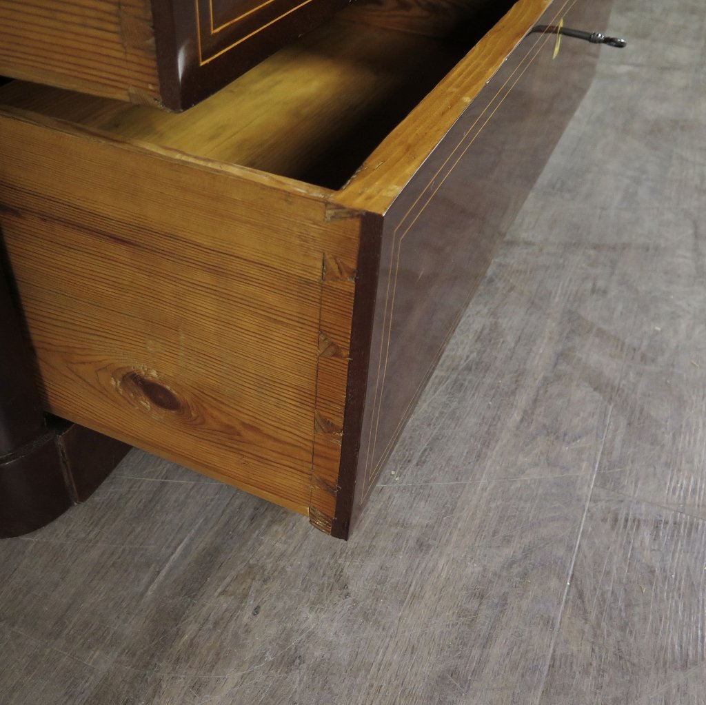 Kommode Biedermeier 1840 Mahagoni