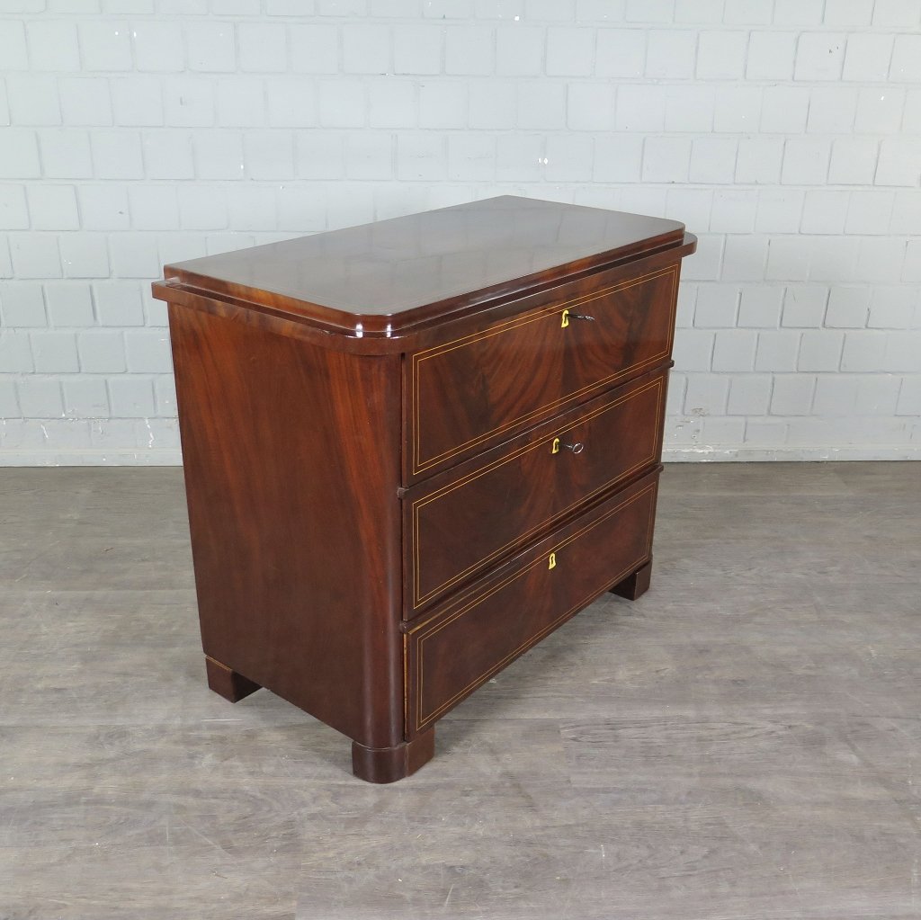 Kommode Biedermeier 1840 Mahagoni 