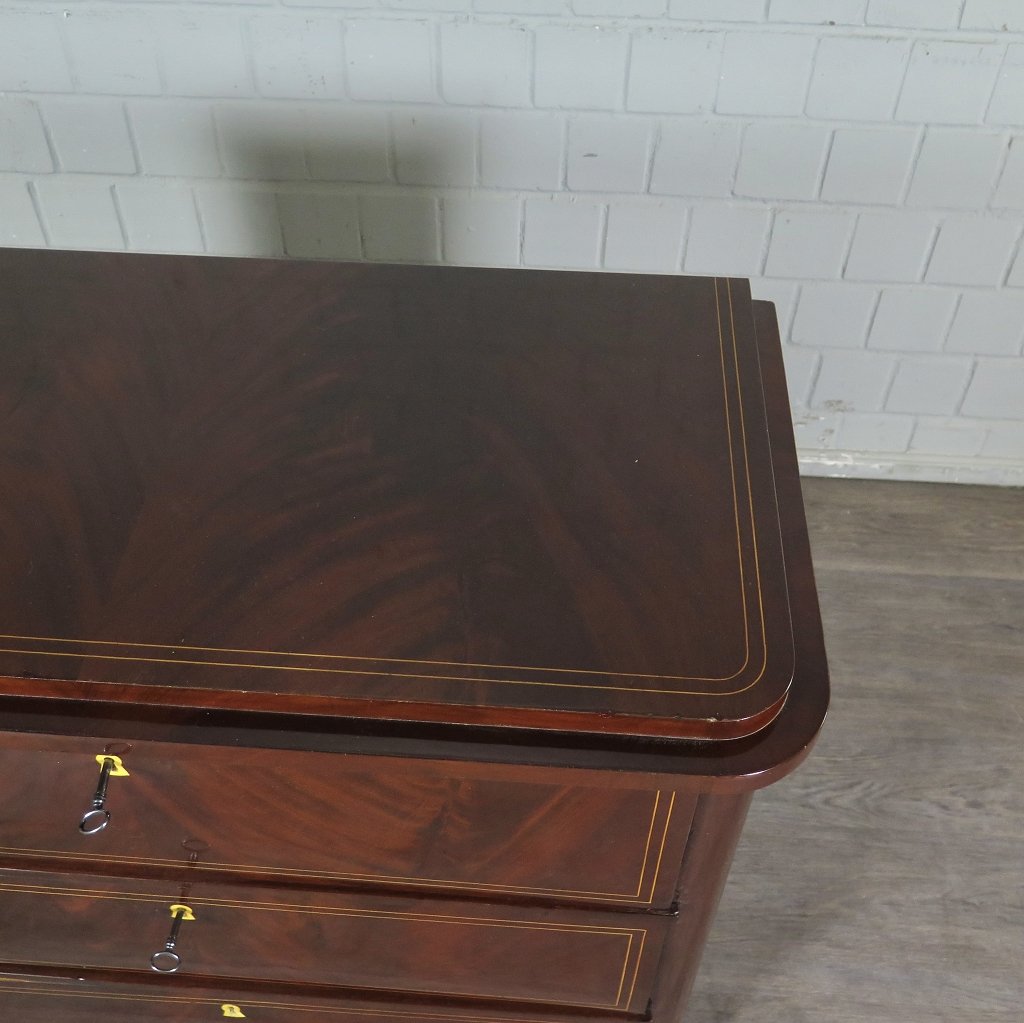 Kommode Biedermeier 1840 Mahagoni