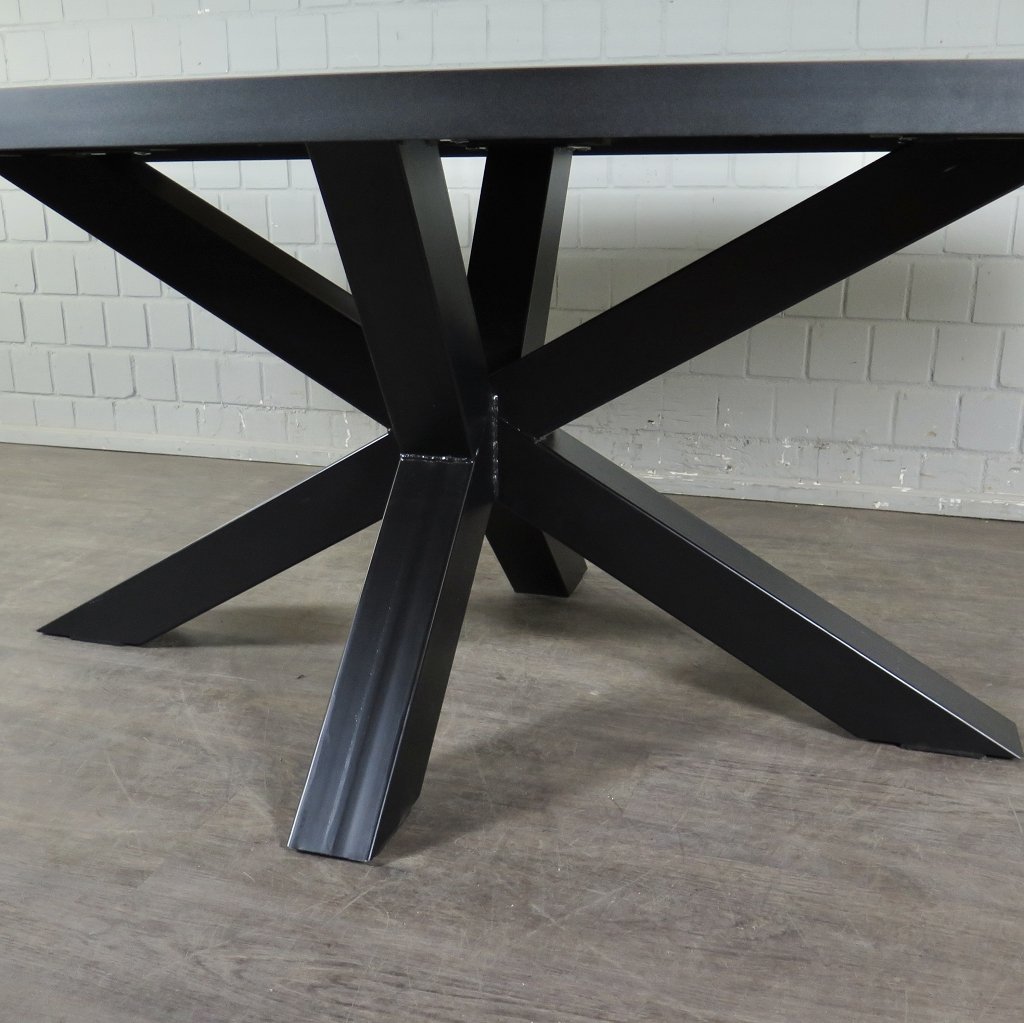 Esstisch Tisch Eiche Oval 2,40 m x 1,10 m