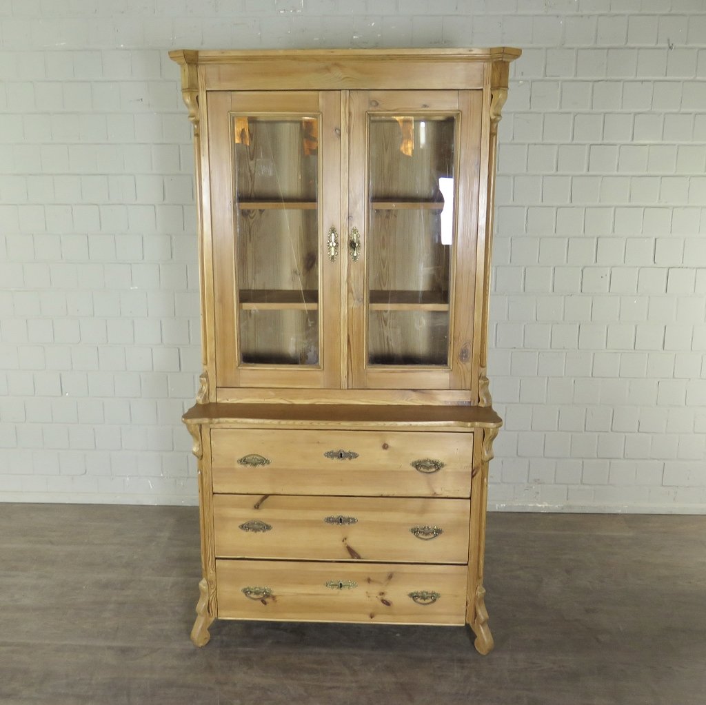 Buffetschrank Schrank Louis Philippe 1870 Kiefer