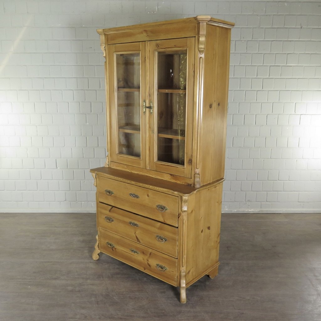 Buffetschrank Schrank Louis Philippe 1870 Kiefer