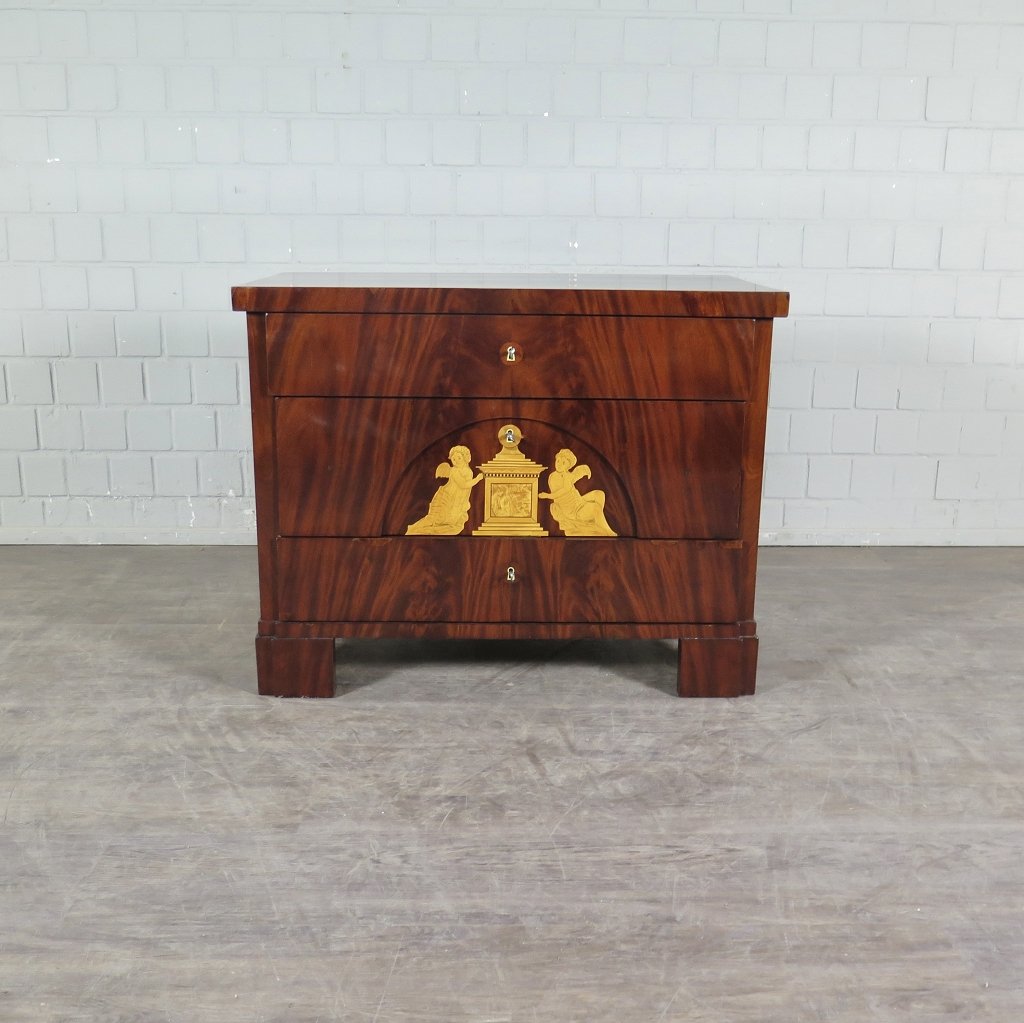 Kommode Biedermeier 1830 Mahagoni