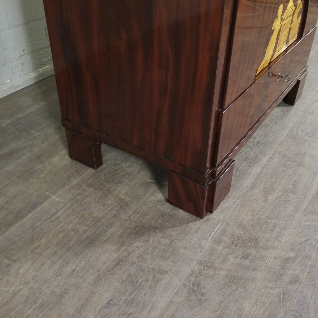 Kommode Biedermeier 1830 Mahagoni