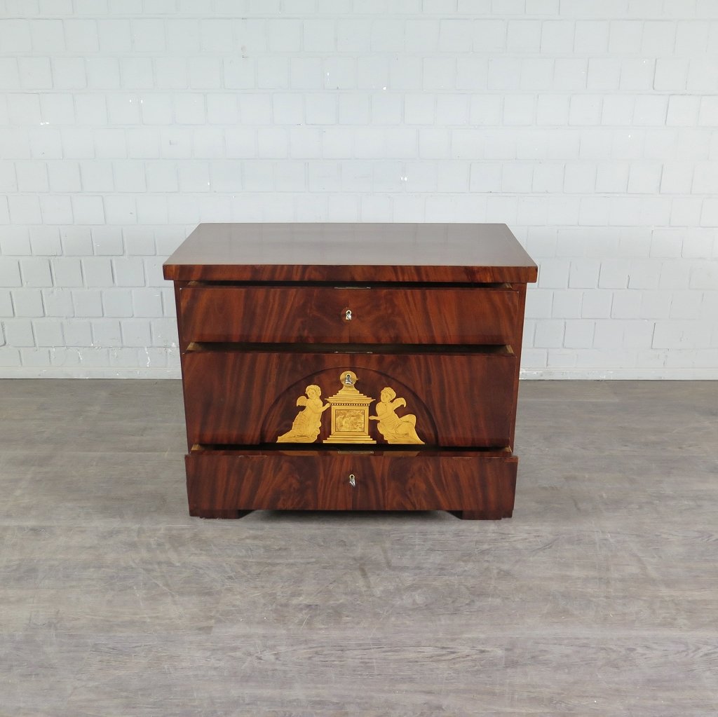 Kommode Biedermeier 1830 Mahagoni