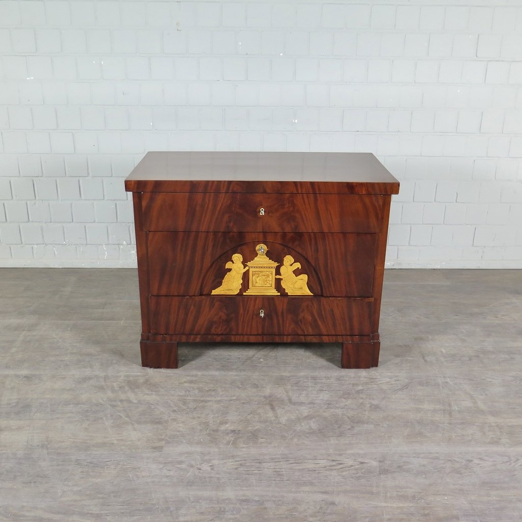 Kommode Biedermeier 1830 Mahagoni