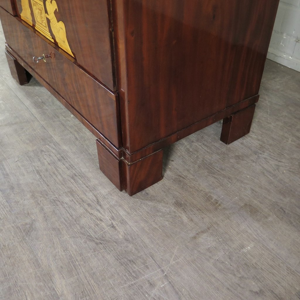 Kommode Biedermeier 1830 Mahagoni