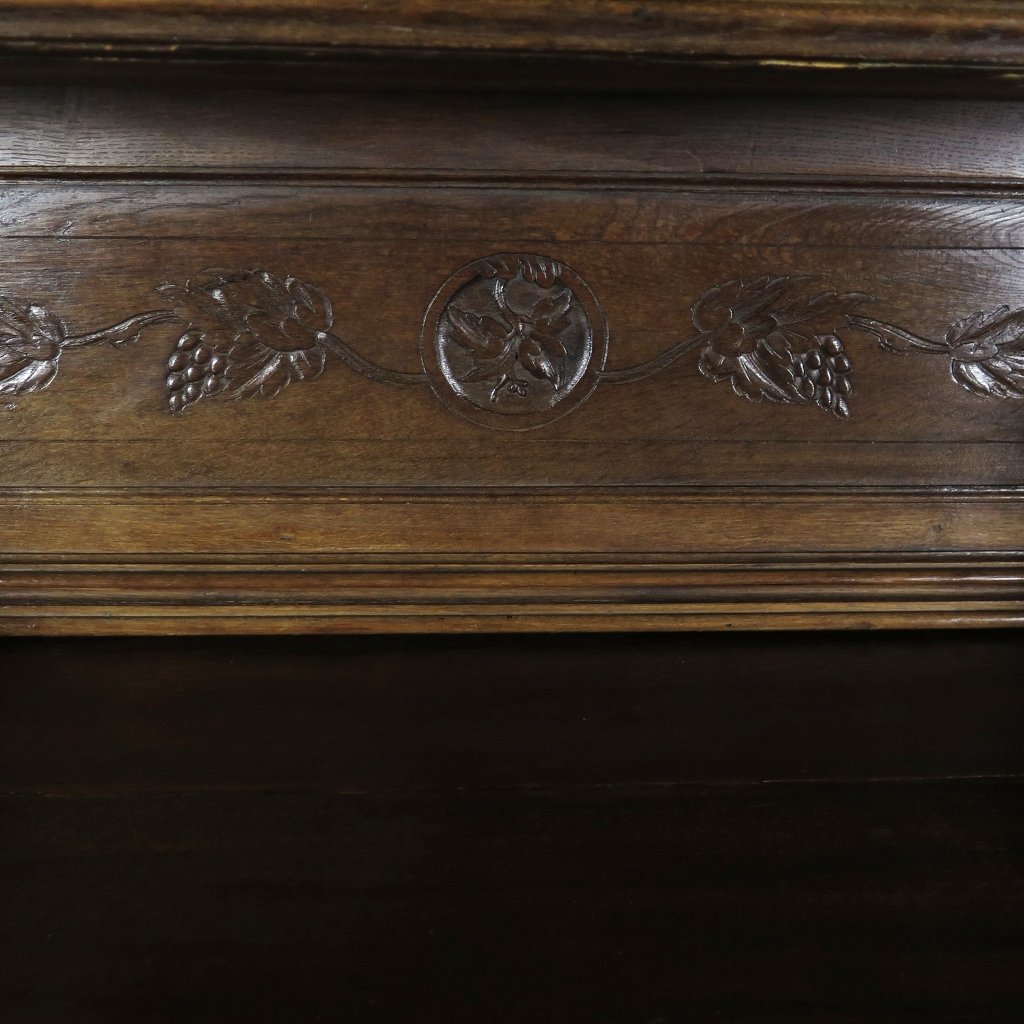 Buffetschrank Jagdschrank Gründerzeit 1880 Eiche