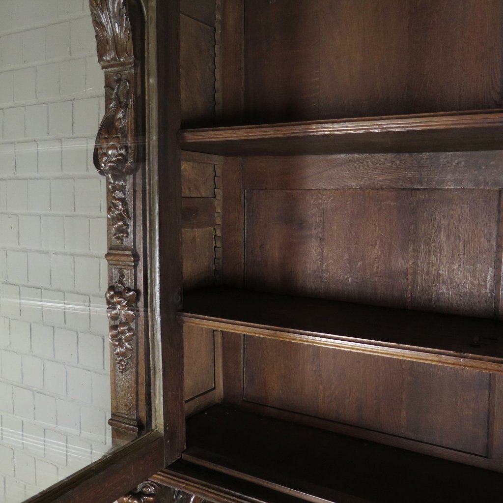 Buffetschrank Jagdschrank Gründerzeit 1880 Eiche