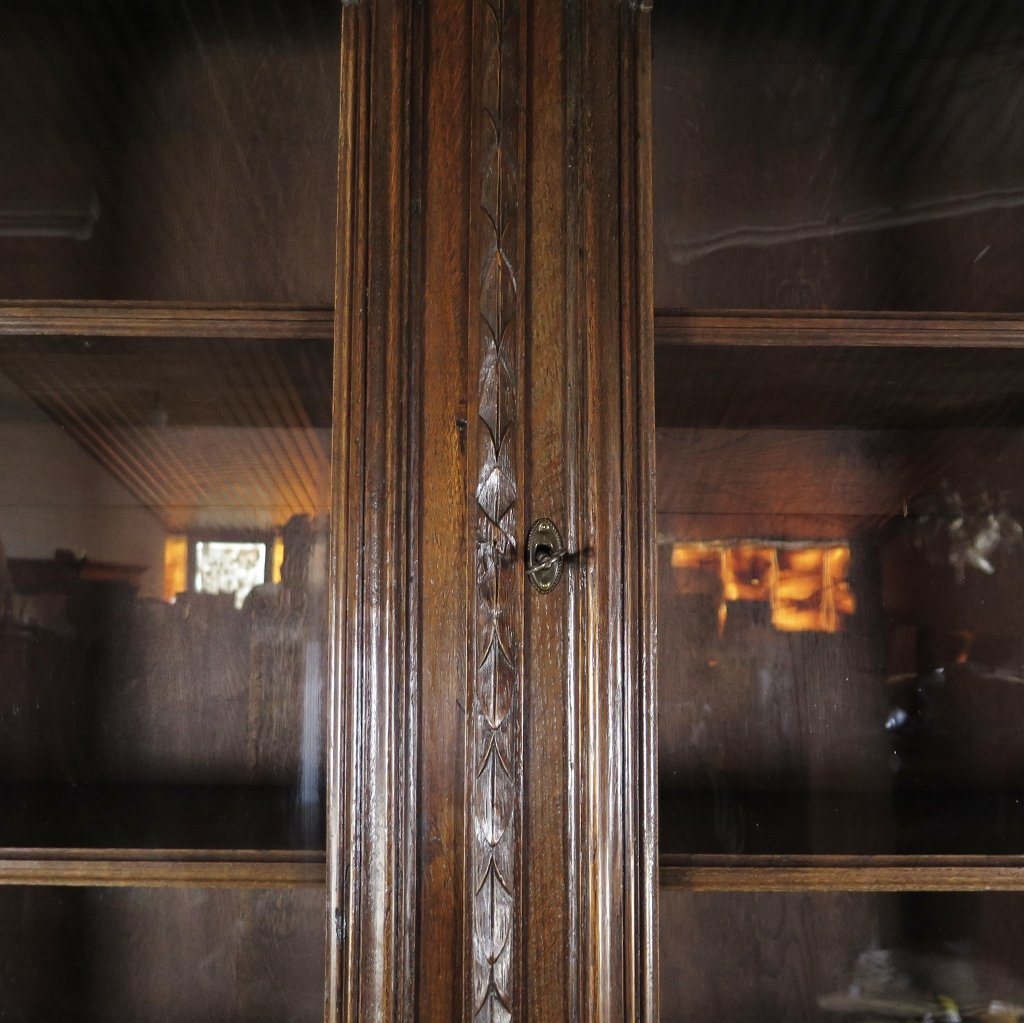 Buffetschrank Jagdschrank Gründerzeit 1880 Eiche