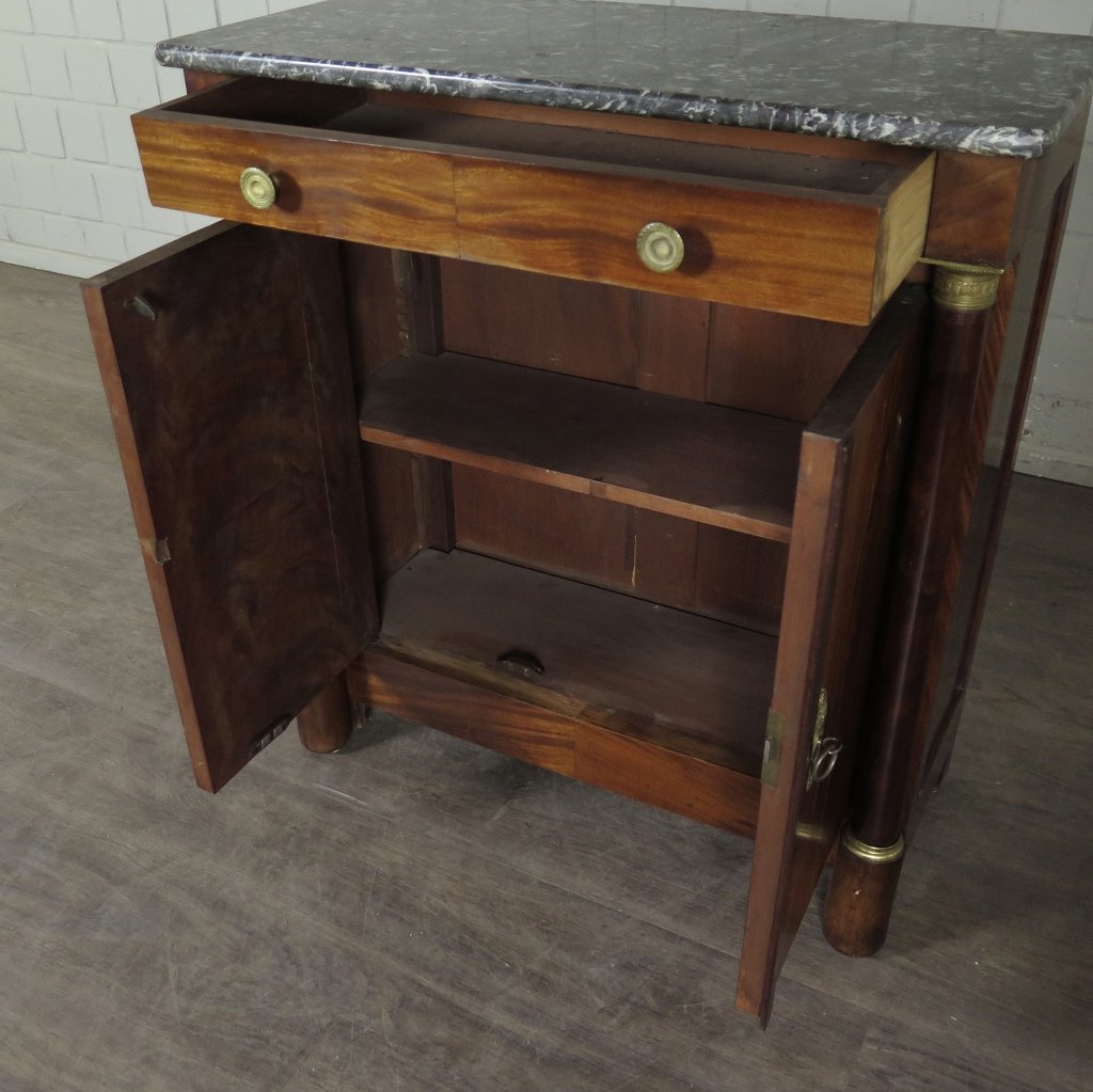 Anrichte Biedermeier 1850 Mahagoni