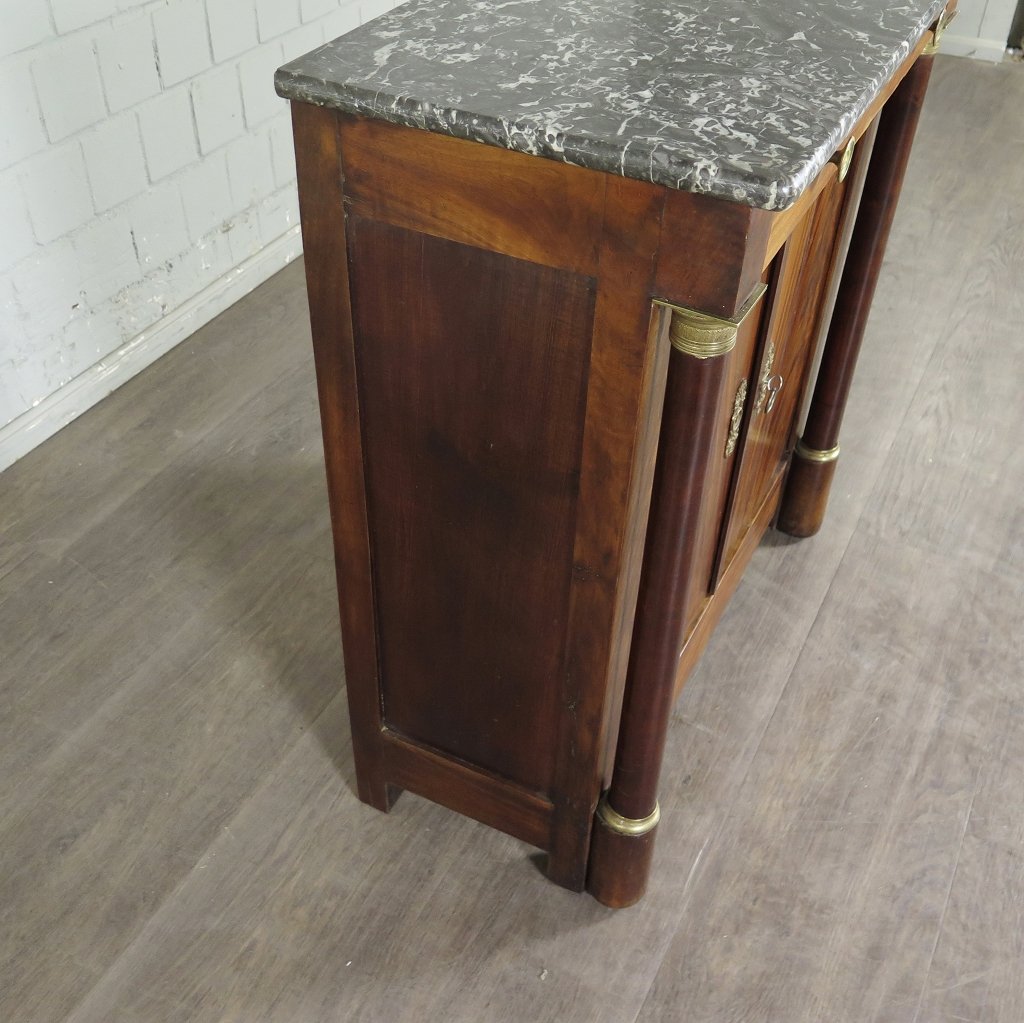 Anrichte Biedermeier 1850 Mahagoni