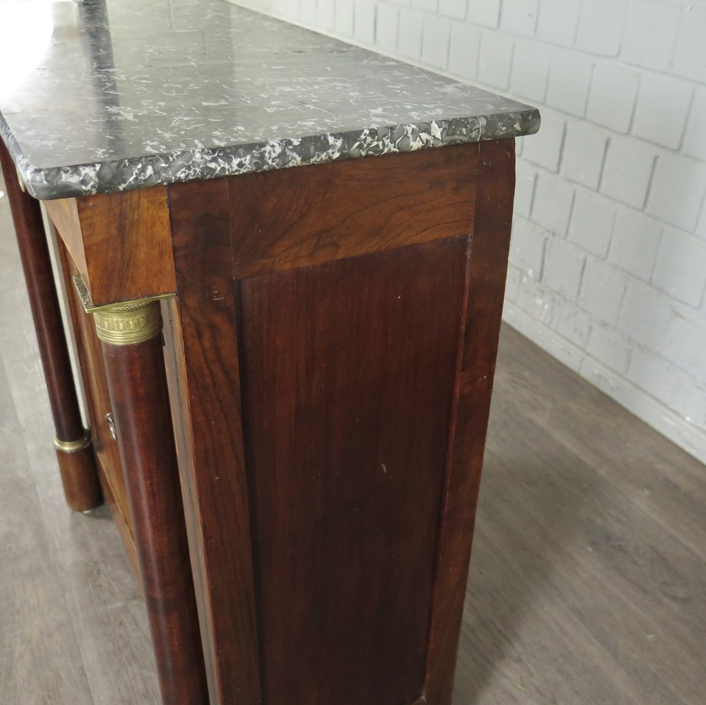 Anrichte Biedermeier 1850 Mahagoni