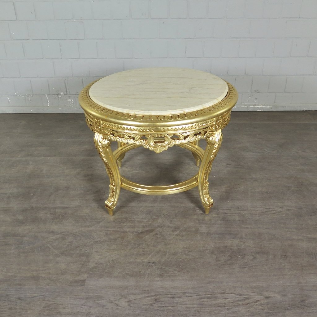 Tisch Beistelltisch Barockstil Ø 0,68 m