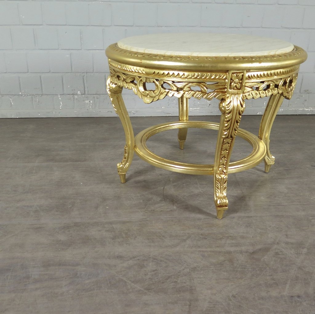 Tisch Beistelltisch Barockstil Ø 0,68 m