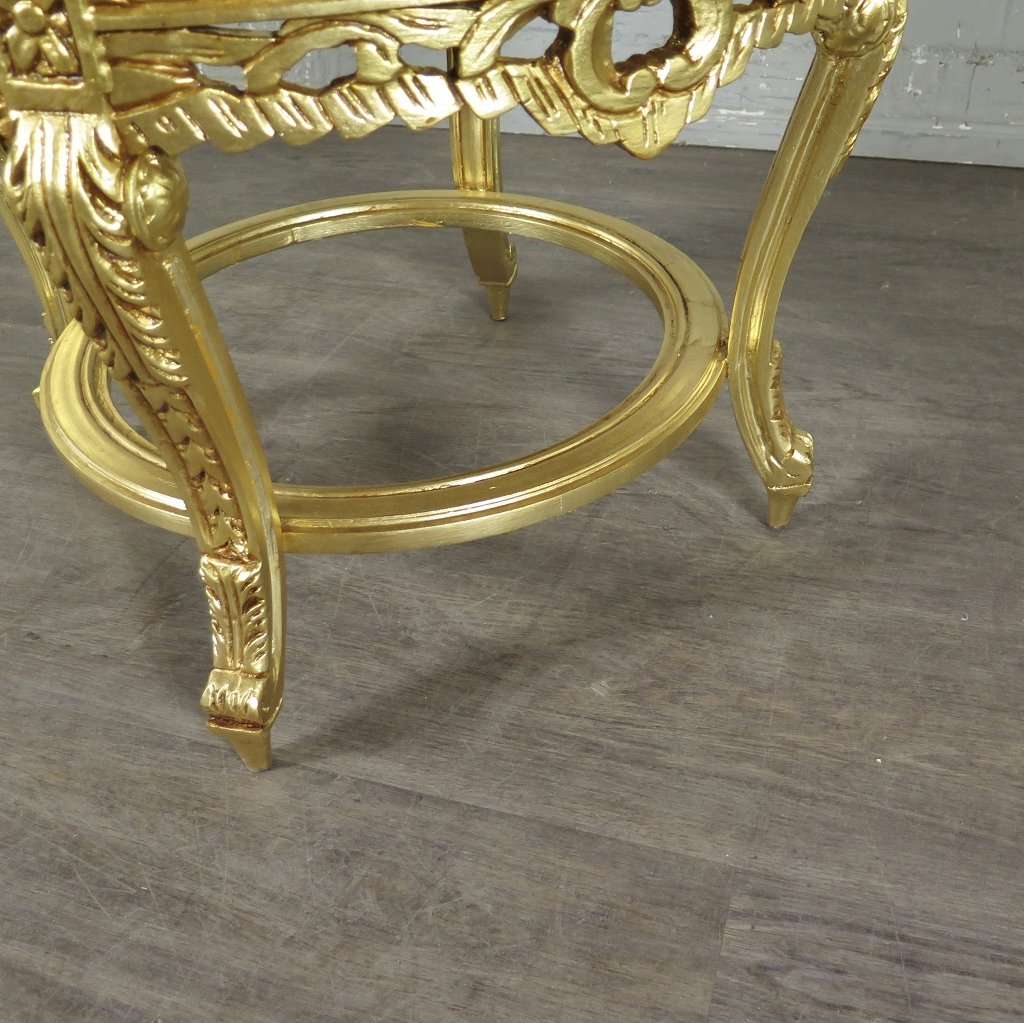 Tisch Beistelltisch Barockstil Ø 0,68 m