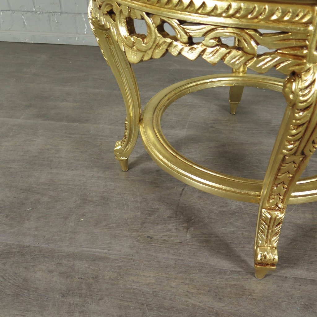 Tisch Beistelltisch Barockstil Ø 0,68 m