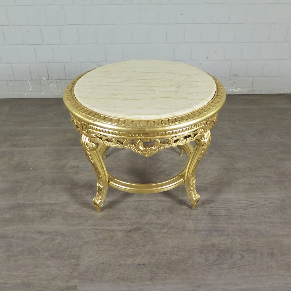 Tisch Beistelltisch Barockstil Ø 0,68 m