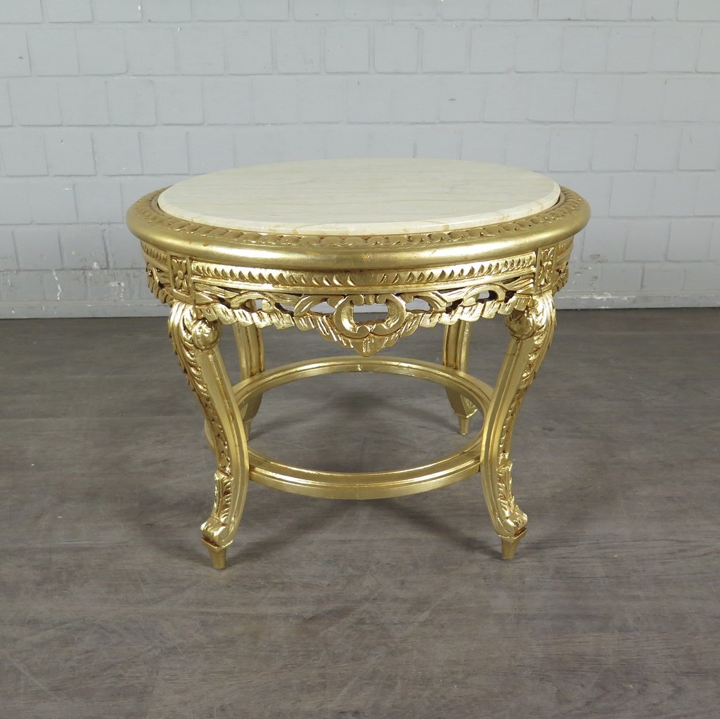 Tisch Beistelltisch Barockstil Ø 0,68 m