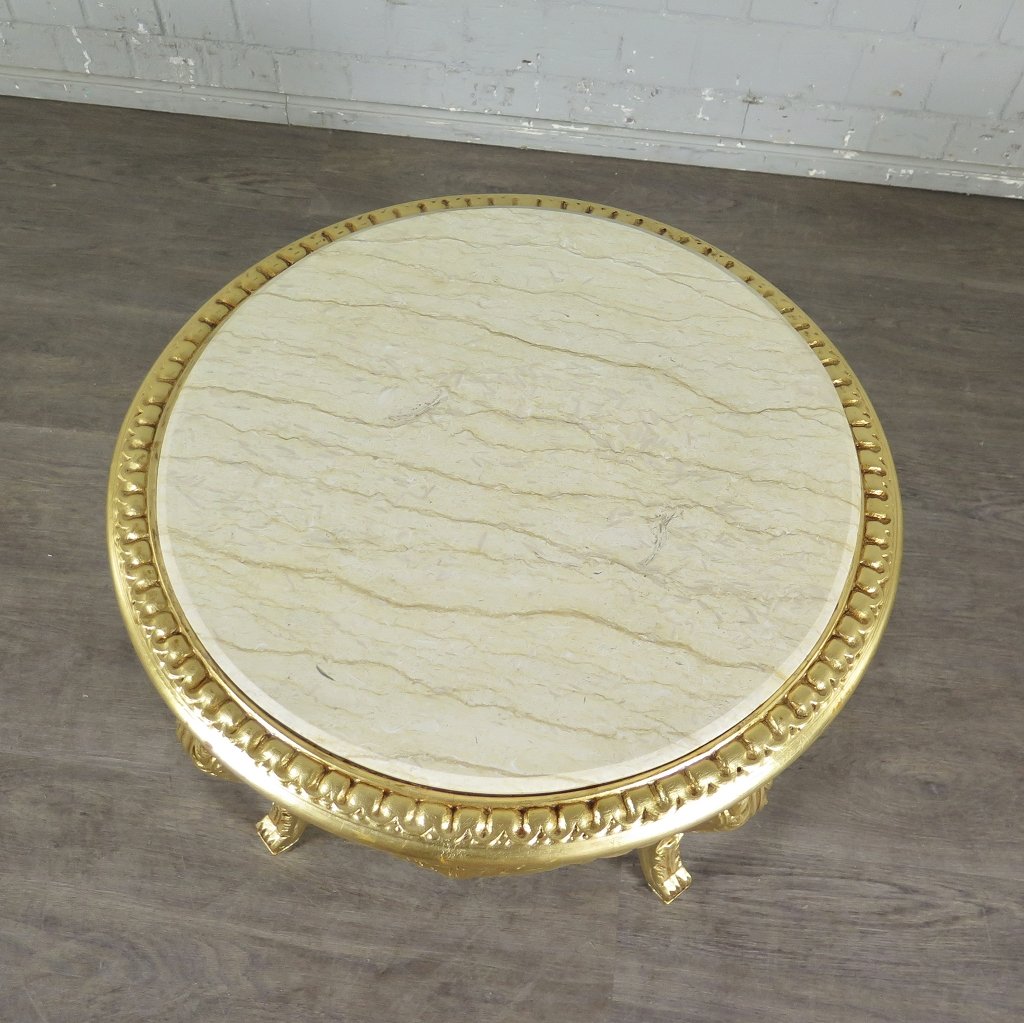 Tisch Beistelltisch Barockstil Ø 0,68 m