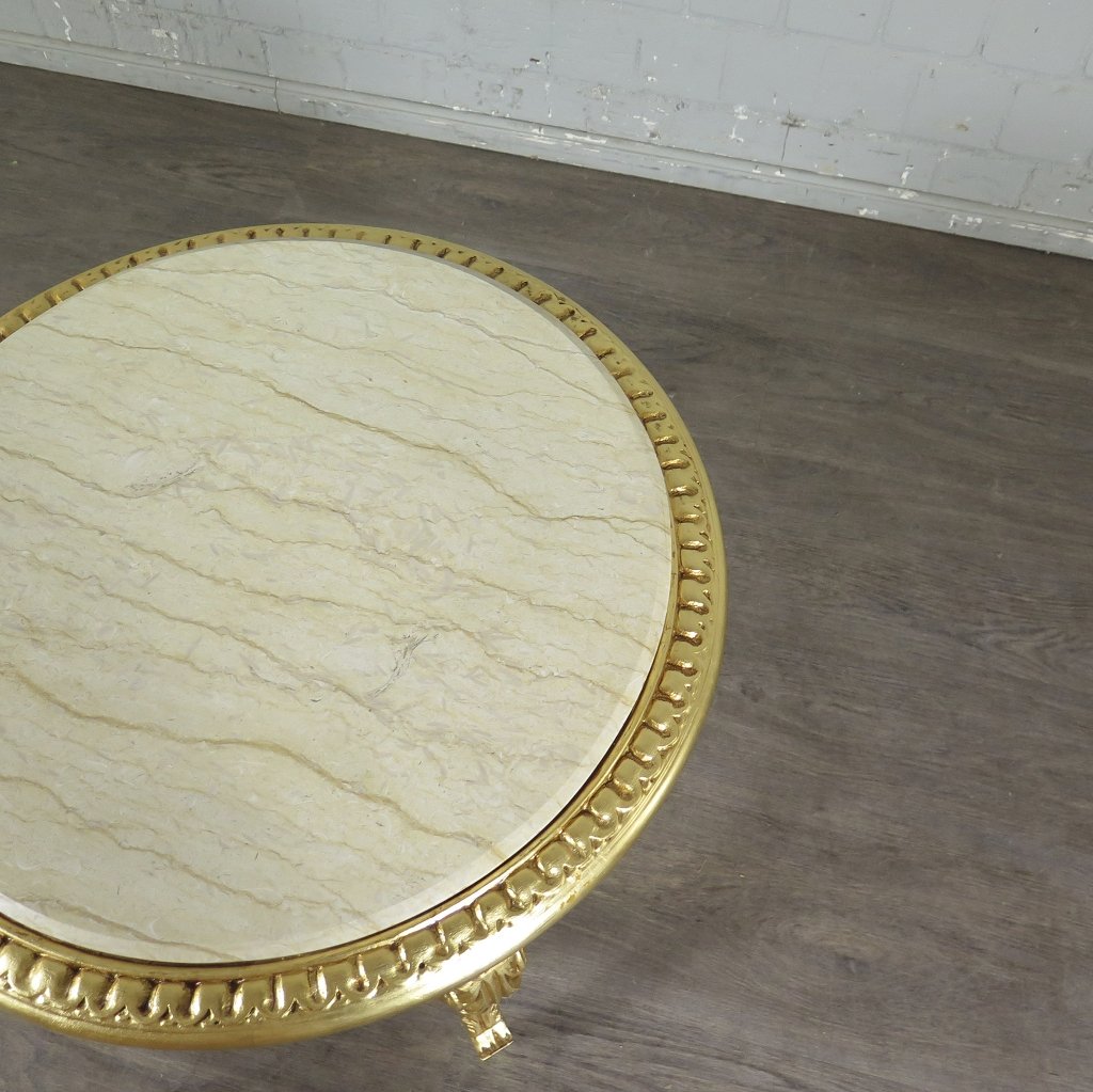 Tisch Beistelltisch Barockstil Ø 0,68 m