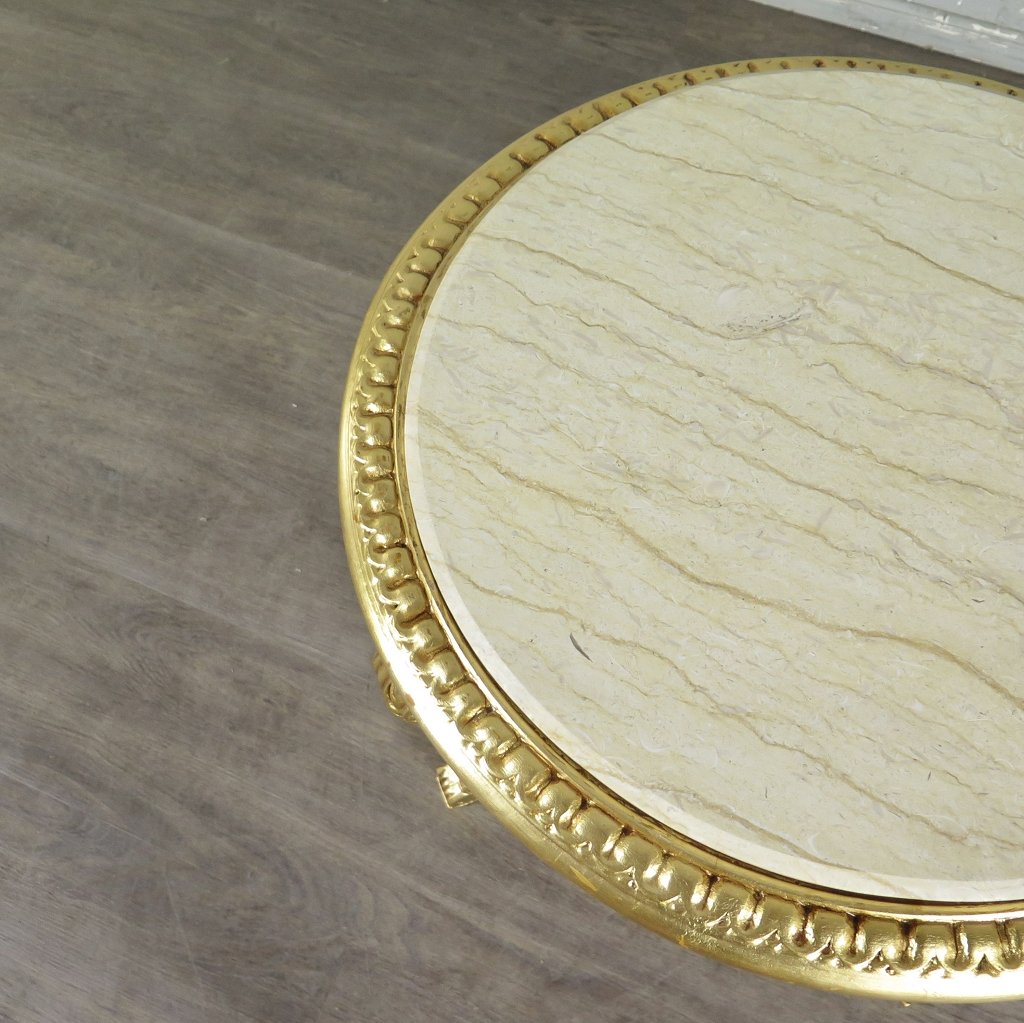 Tisch Beistelltisch Barockstil Ø 0,68 m