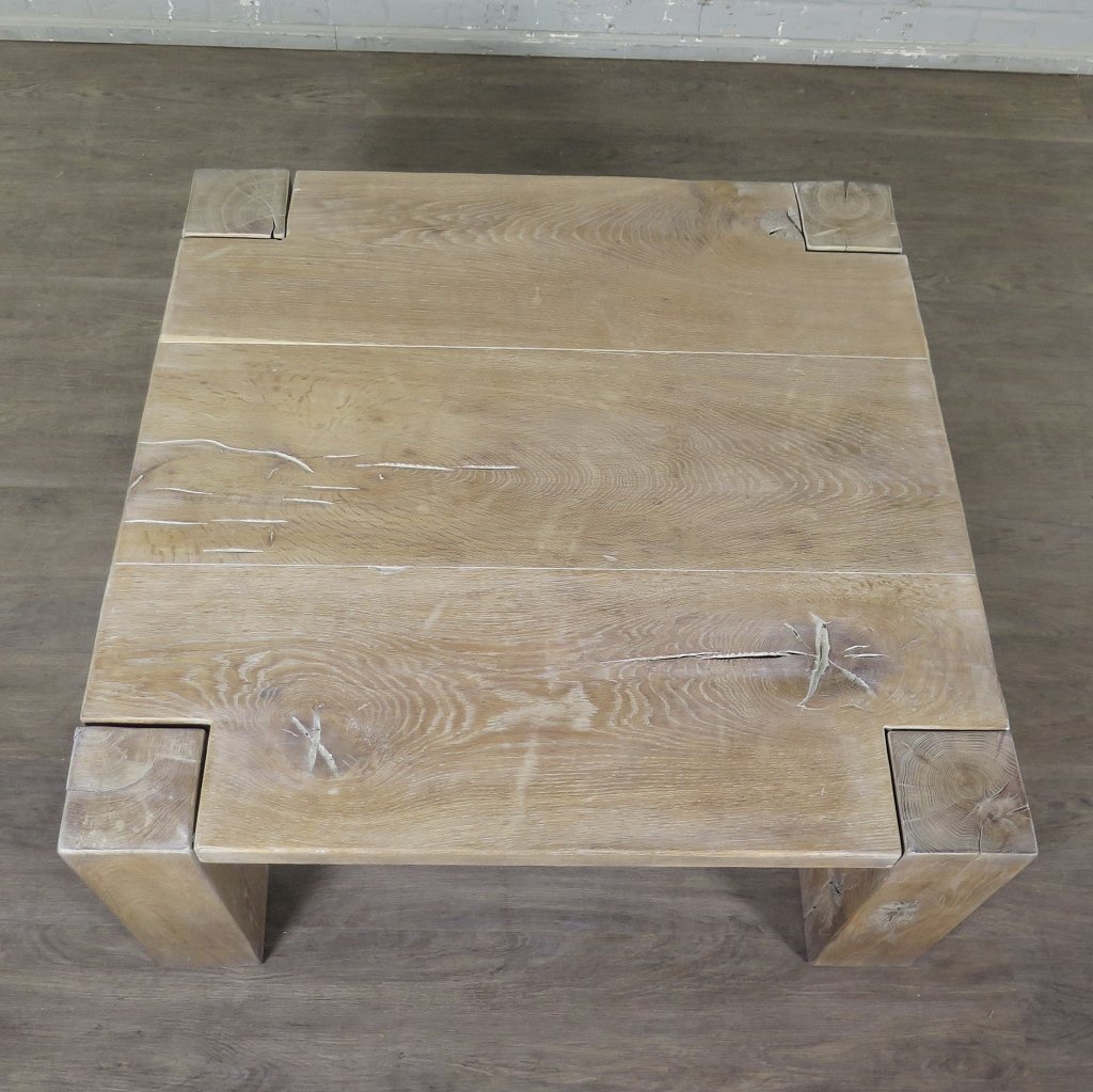 Couchtisch Wohnzimmertisch Eiche 1,00 m x 1,00 m