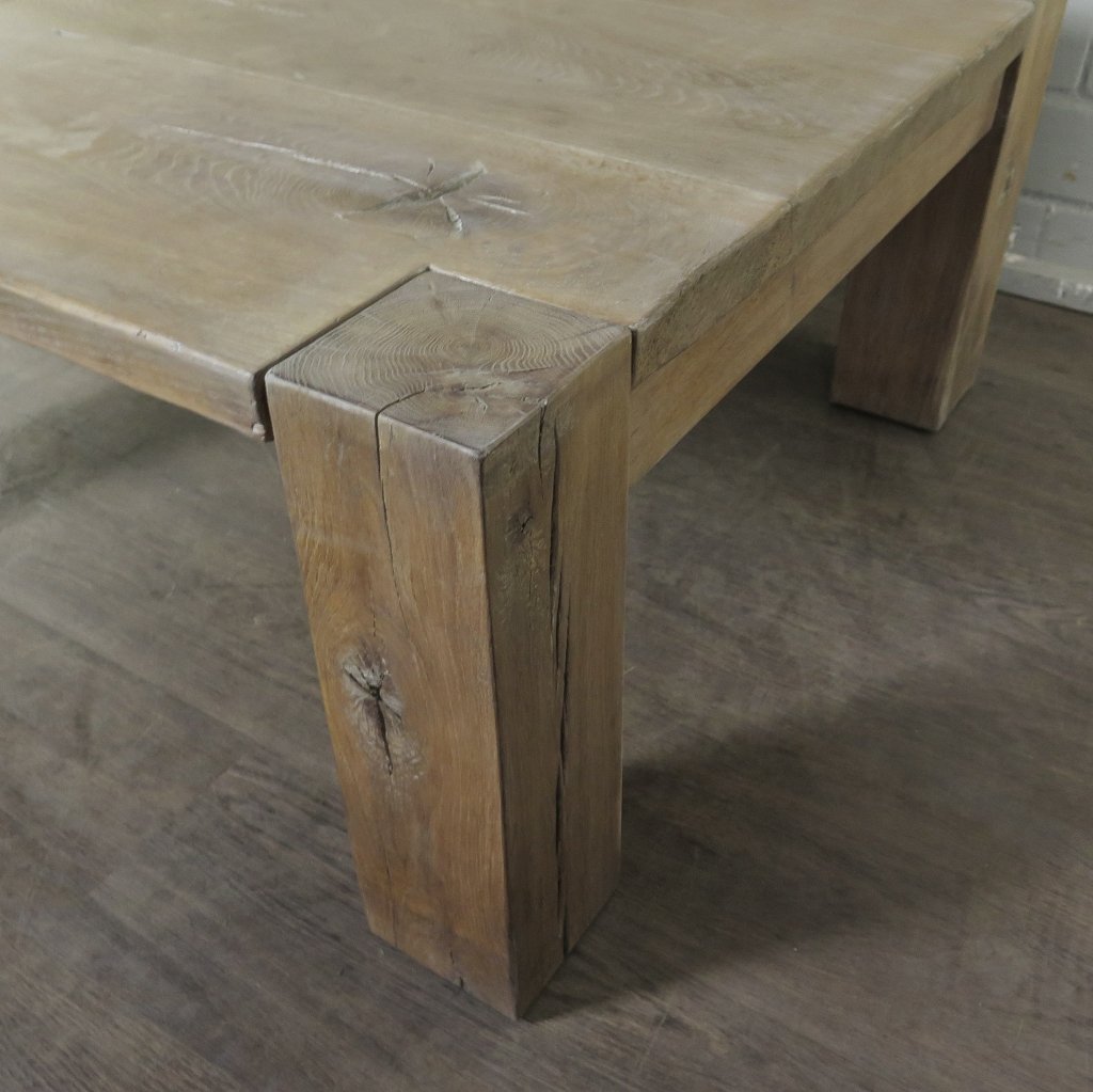 Couchtisch Wohnzimmertisch Eiche 1,00 m x 1,00 m