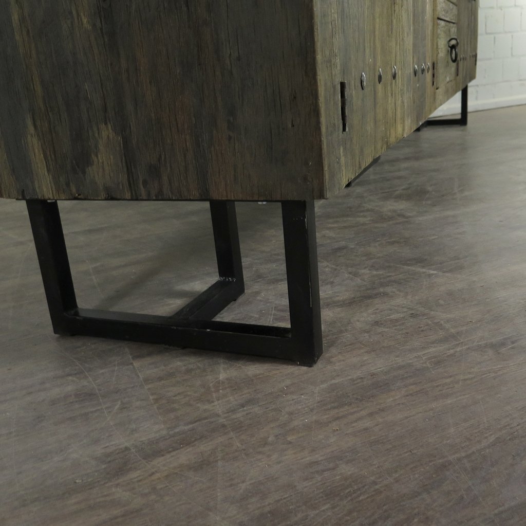 Sideboard TV-Möbel Teakholz 2,40 m 